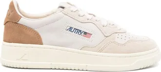 Autry Brown Logo Sneakers