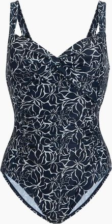 Regatta Womens Regatta Womens/Ladies Sakari Patterned One Piece Swimsuit - Navy - Size: 24 uk