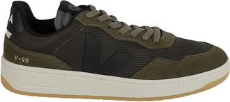 Veja V-90 B-Mesh - Heren - Sneakers - Groen - 42 EU - Leer - Schoenen