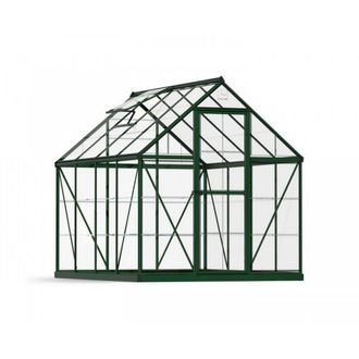 Palram Greenhouse Harmony 6X8 - Polycarbonate - L247 x W185 x H208 - Green
