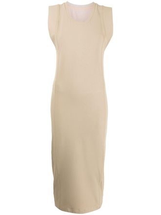 3.1 Phillip Lim Everyday scoop-neck tank dress - women - Polyester/Spandex/Elastane/Viscose - M - Neutrals