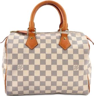 Louis Vuitton Speedy Handbag Damier 25 satchel - Wit
