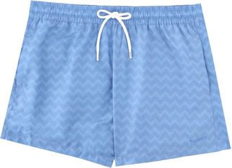Missoni Multicolor Zigzag Pattern Side Pockets Shorts