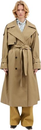 Skall Studio Trench Coats, female, Beige, Size: XS Luna Trenchcoat