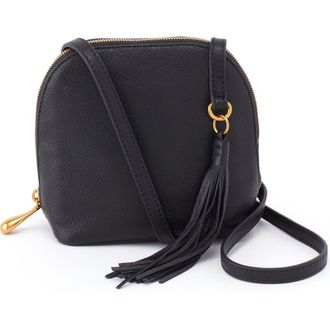 Hobo Nash Calfskin Leather Crossbody Bag in Black at Nordstrom
