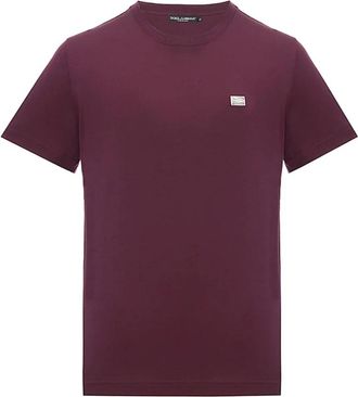 Dolce & Gabbana T-shirt - Heren - T-shirts - Rood - XS - Tops