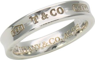 Tiffany & Co. Silver Silver 925 Band Ring (Pre-Owned)