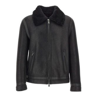HUGO BOSS H-Morbin Jacket - Heren - Jassen - Zwart - Maat: 3XL Leer