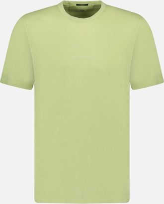 C.P. Company Mens CP Company 24/1 Jersey Logo T-Shirt White Pear - Yellow - Size: 38