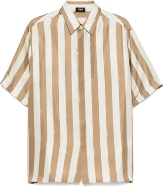 Fendi Camicia in seta - Toni neutri