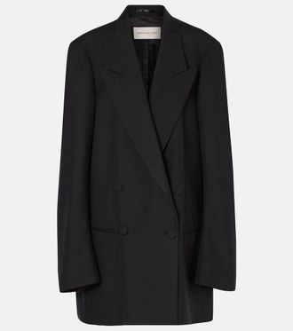 Dries Van Noten Blazer doppiopetto in lana