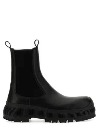 Jil Sander Black Solid Carryover Boots