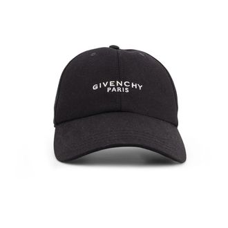 Givenchy Gebogen pet - Heren - Petten - Zwart - ONE Size - Katoen - Accessoires