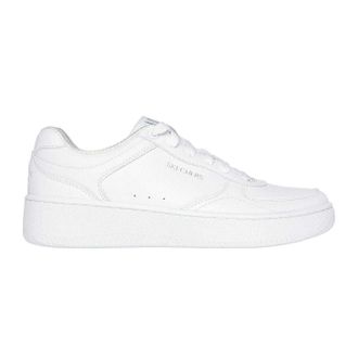 Skechers Leren sportschoenen voor dames (Court-model) (Wit)
