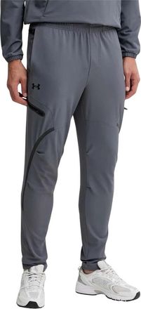 Under Armour Unstoppable Cargo Pants - Heren - Trainingsbroeken - Grijs - S - Polyester - Fitness