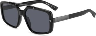 Dsquared2 Retro Glam Zonnebril - Heren - Zonnebrillen - Zwart - 57 MM - Accessoires
