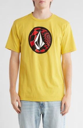 Volcom Crisp Stone Fill Graphic T-Shirt in Seedy Yellow at Nordstrom Rack, Size Xx-Large