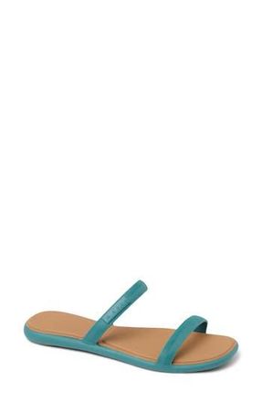 Reef Water Willow Marina Slide Sandal in Teal at Nordstrom Rack, Size 10