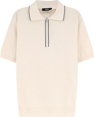 Fendi Polo Shirts - Heren - Polos - Beige - M - Tops