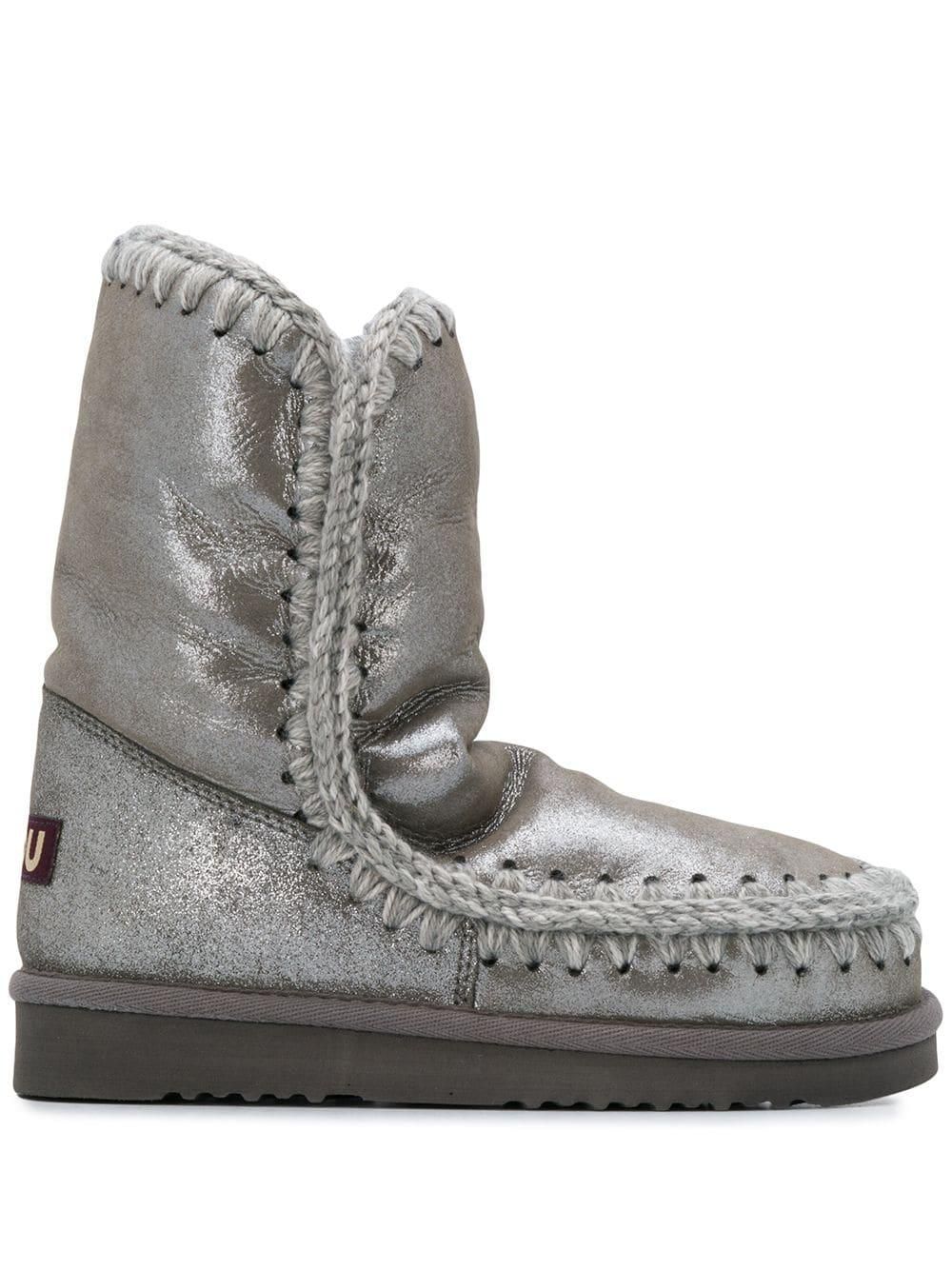 【関税&送料込】Mou Boots Silver mou boots: original, hand-crafted footwear in premium