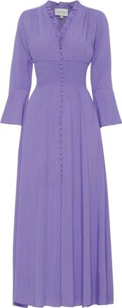 Americandreams Sally Long Dress - Dames - Maxi kleedjes - Paars - M - Kleedjes