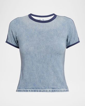 Rag & Bone Miramar Track Baby Tee