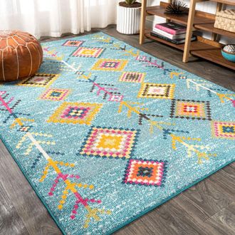 Jonathan Y Designs Tribal Love Geometric Area Rug