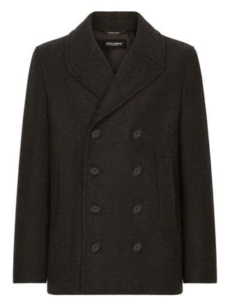 Dolce & Gabbana buttoned coat - Grey