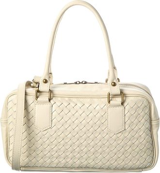 Persaman New York Chloe Hand Woven Large Leather Shoulder Bag