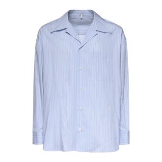 Loewe Casual Shirts - male - Loewe - Casual Shirts - Blue - L - Shirts