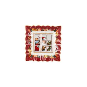 Villeroy & Boch Toys Fantasy Square Bowl: Santa