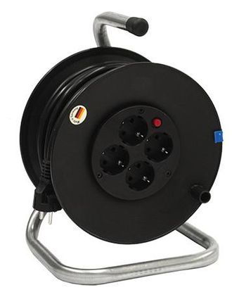Bachmann Carrete De Cable 4 Enchufes Con Protecci&oacute;n T&eacute;rmica, 392.180