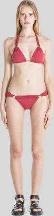 Sauipe Swimwear Nina Classic Brief Bikini Bottom in Terracotta at Nordstrom, Size Medium