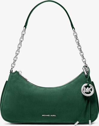 Michael Kors Nolita Medium Nubuck Chain Pochette
