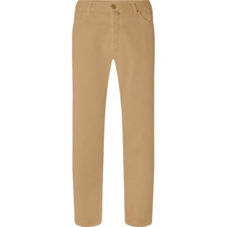 Jacob Cohen Slim-fit Trousers, male, Beige, Size: W32 Edo Jeans