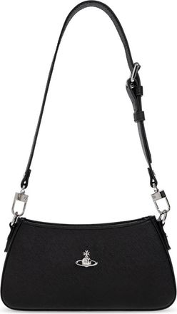 Vivienne Westwood Tasha Schoudertas - Dames - Schoudertassen - Zwart - ONE Size - Leer - Tassen