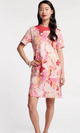 Frances Valentine Sally Mini Dress In Wild Tulip