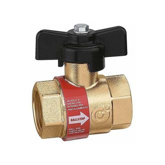 Caleffi V&aacute;lvula De Bola Con V&aacute;lvula De Retenci&oacute;n Incorporada Para Sistemas De Calefacci&oacute;n Ballstop Caleffi 327 1 1/2