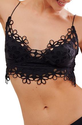Free People Intimately FP Asteria Lace Bralette in Black at Nordstrom, Size X-Small