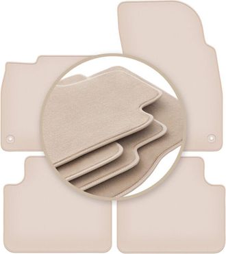 OEM Alfombrillas Premium Beige Para: Porsche Cayenne Iii Suv 2018