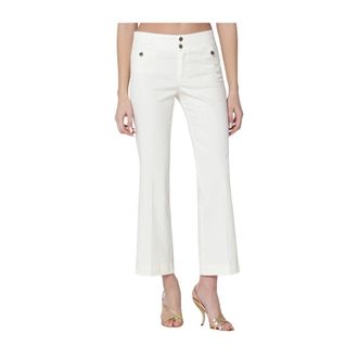 Etro Etro, Boot-cut Jeans, female, White, Size: 2XS Boot-cut Jeans with Waist Details