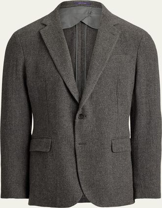 Ralph Lauren Purple Label Mens Hadley Single-Breasted Cashmere Sport Coat
