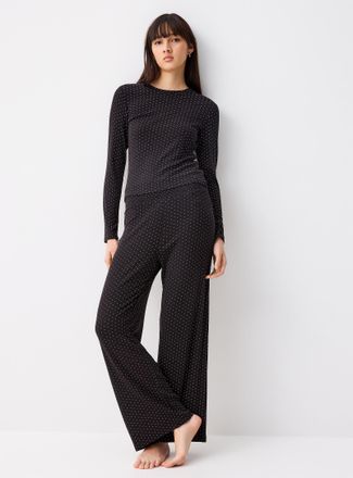 Twik Womens Stretch ribbed lounge pant