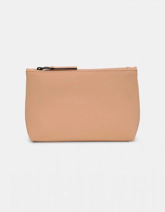 Rains Womens Rains Cosmetic Bag - 104 Coy - Brown - Size: ONE size