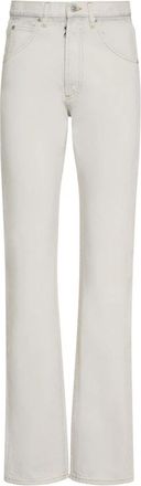 Maison Margiela Memory Of Jeans - Dames - Flared Jeans - Wit - W27 - Katoen - Jeans