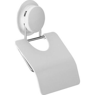 OEM Portarrollos De Papel Higi&eacute;nico, Acero Inoxidable/abs, Con Ventosa De Alto Rendimiento, Sin Agujeros, Blanco