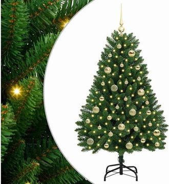 vidaXL Árbol de Navidad artificial Verde 120 cm PVC y Metal vidaXL