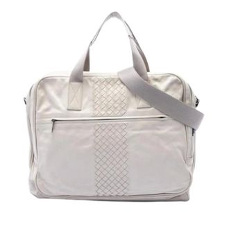 Bottega Veneta Pre-owned Business Bag - Dames - Pre-owned - Wit - Maat: ONE Size Leer