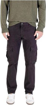 Lyle & Scott Cargo Pocket Trouser - Heren - Slim Fit Broeken - Zwart - W34 - Katoen - Broeken