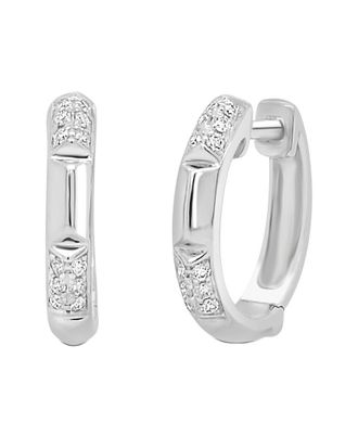 Sabrina Designs 14K 0.10 Ct. Tw. Diamond Huggie Earrings